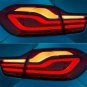 BMW Tail Lights Set F82 M4 Coupe Black Line BMW BLACK LINE Tail Lights Set LED 4