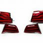 BMW Tail Lights Set F82 M4 Coupe Black Line BMW BLACK LINE Tail Lights Set LED 4