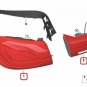 BMW Tail Lights Set F82 M4 Coupe Black Line BMW BLACK LINE Tail Lights Set LED 4