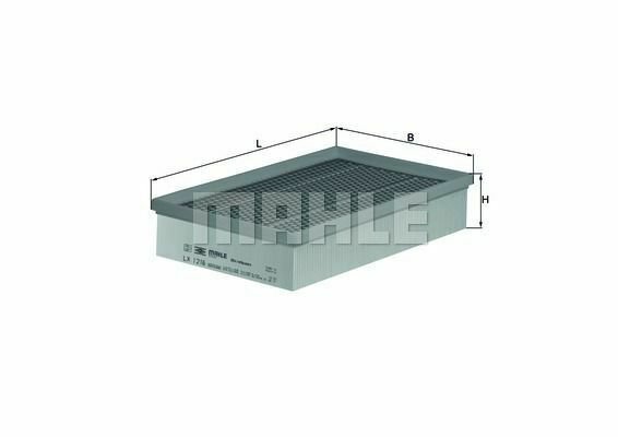 MAHLE LX1216 Air Filter for BMW, WIESMANN