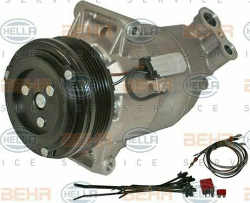HELLA 8FK351135801 Compressor, air conditioning for OPEL