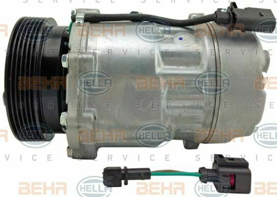 HELLA 8FK351125751 Compressor, air conditioning for AUDI, FORD, MERCEDES-BENZ, S