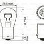BOSCH 1987302201 Bulb, indicator for ABARTH, ALFA ROMEO, AUDI, AUSTIN, BMW, CHRY