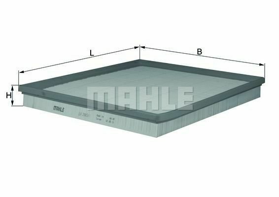 MAHLE LX 2065/1 Air Filter for FORD