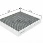 BOSCH 1987435502 Filter, interior air for AUDI, SEAT, SKODA, VW