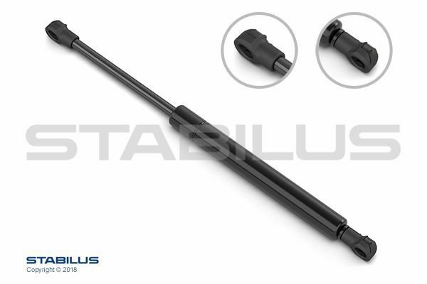 STABILUS 1617MX Gas Spring, boot-/cargo area for SMART