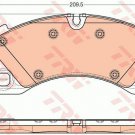 TRW GDB1969 Brake Pad Set, disc brake for PORSCHE, VW