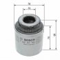 BOSCH F026407183 Oil Filter for AUDI, SEAT, SKODA, VW
