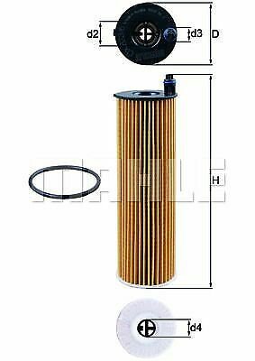 MAHLE OX 823/6D Oil Filter for MERCEDES-BENZ