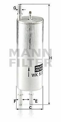 MANN WK513/3 Fuel filter for BMW, LAND ROVER