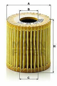 MANN HU68X Oil Filter for SMART