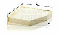 MANN CU2939 Filter, interior air for AUDI, SEAT, SKODA, VW