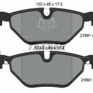 TEXTAR 2169103 Brake Pad Set, disc brake for ALPINA, BMW