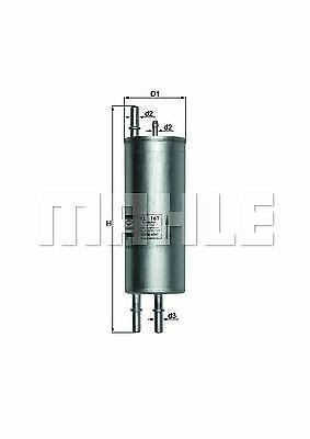 MAHLE KL 167 Fuel filter for BMW, LAND ROVER