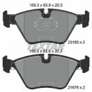 TEXTAR 2318302 Brake Pad Set, disc brake for BMW, MG, WIESMANN
