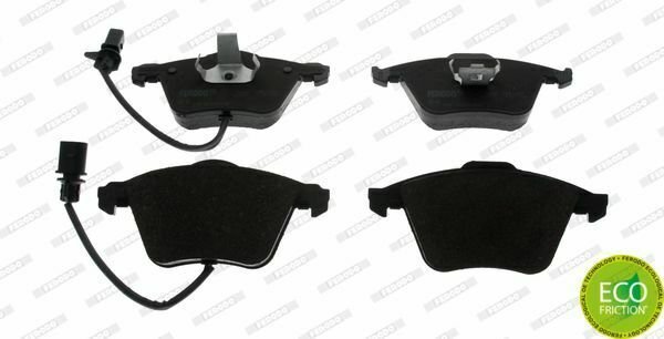 FERODO FDB1629 Brake Pad Set, disc brake for AUDI, SEAT