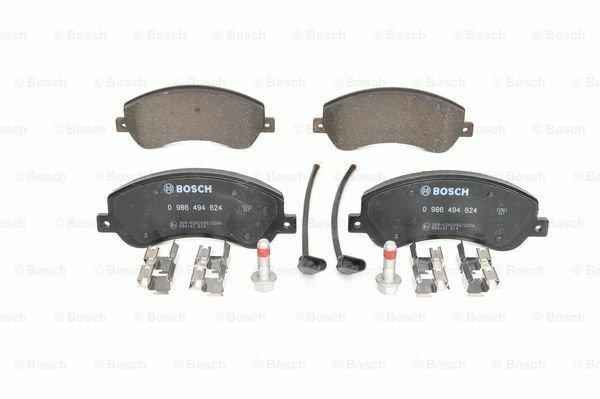 BOSCH 0986494624 Brake Pad Set, disc brake for FORD, VW