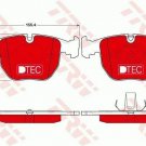 TRW GDB1261DTE Brake Pad Set, disc brake for ALPINA, BMW