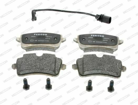 FERODO FDB4410 Brake Pad Set, disc brake for AUDI, PORSCHE