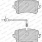 FERODO FDB4410 Brake Pad Set, disc brake for AUDI, PORSCHE