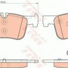TRW GDB1934 Brake Pad Set, disc brake for BMW