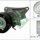 INA 534047310 Tensioner Lever, v-ribbed belt for MERCEDES-BENZ