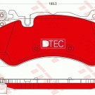 TRW GDB1734DTE Brake Pad Set, disc brake for MERCEDES-BENZ