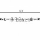BOSCH 1987481431 Brake Hose for AUDI