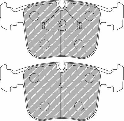 FERODO FDS856 Brake Pad Set, disc brake for BMW, MASERATI