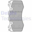DELPHI LP2187 Brake Pad Set, disc brake for LAND ROVER