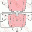 TRW GDB1118 Brake Pad Set, disc brake for BMW, TOYOTA