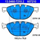 ATE 13.0460-7210.2 Brake Pad Set, disc brake for BMW