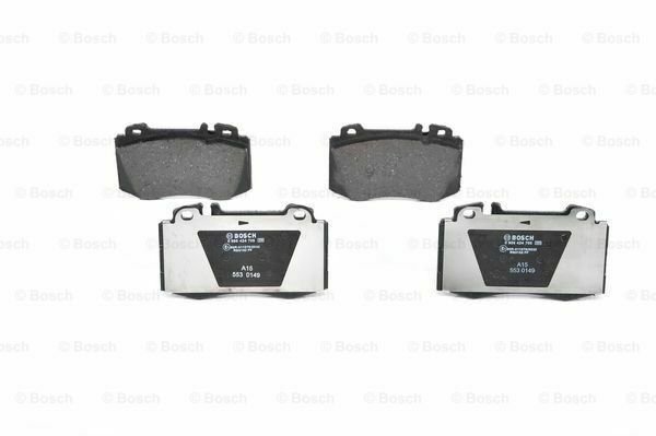 BOSCH 0986424705 Brake Pad Set, disc brake for MERCEDES-BENZ