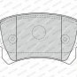 FERODO FDB4192 Brake Pad Set, disc brake for DODGE, FIAT, LANCIA, VW
