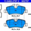 ATE 13.0460-2797.2 Brake Pad Set, disc brake for MINI