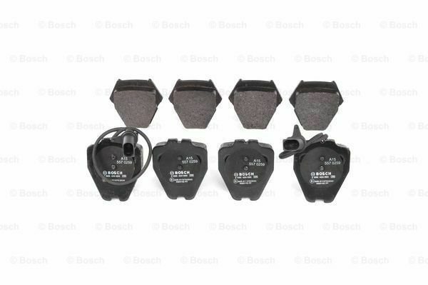 BOSCH 0986424690 Brake Pad Set, disc brake for AUDI, VW