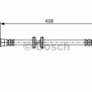 BOSCH 1987481006 Brake Hose for MERCEDES-BENZ