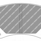 FERODO FDS1636 Brake Pad Set, disc brake for AUDI, DODGE, FIAT, LANCIA, SEAT, SK