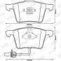 JURID 573196JC Brake Pad Set, disc brake for AUDI, SEAT