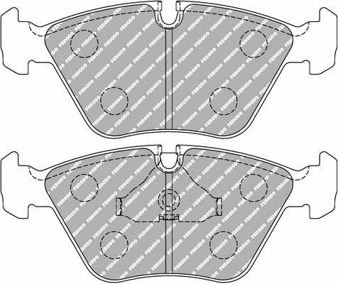 FERODO FDS779 Brake Pad Set, disc brake for BMW, WIESMANN