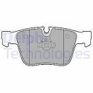 DELPHI LP2115 Brake Pad Set, disc brake for MERCEDES-BENZ