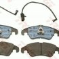 TRW GDB1768 Brake Pad Set, disc brake for AUDI
