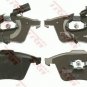 TRW GDB1554 Brake Pad Set, disc brake for AUDI