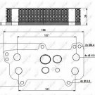 NRF 31171 Oil Cooler, engine oil for VW