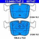 ATE 13.0460-7147.2 Brake Pad Set, disc brake for BMW