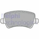 DELPHI LP2008 Brake Pad Set, disc brake for FORD, LAND ROVER, VOLVO
