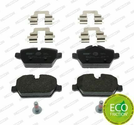 FERODO FDB1806 Brake Pad Set, disc brake for BMW