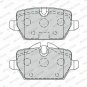 FERODO FDB1806 Brake Pad Set, disc brake for BMW