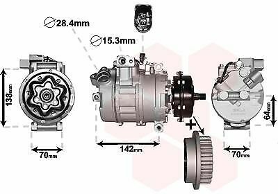 VAN WEZEL 5800K987 Compressor, air conditioning for VW