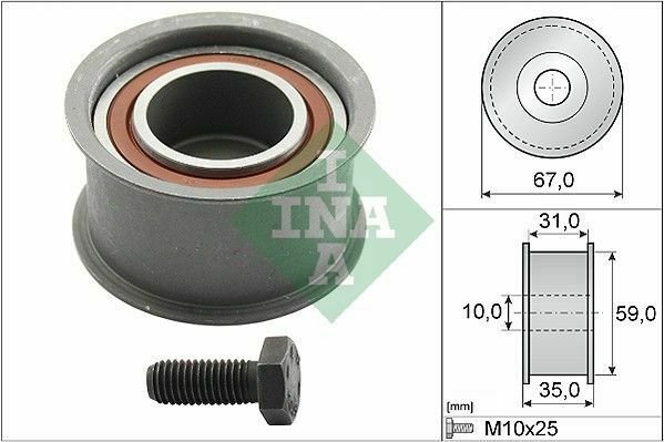 INA 532015910 Deflection/Guide Pulley, timing belt for AUDI, SKODA, VW
